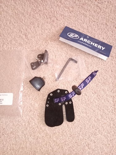 Archery finger tab - sf, size