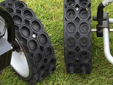 GLIDERS...SUMMER wheels tyres replacement treads for your trolley wheels.