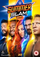 WWE: Summerslam 2019 DVD (2019) Brock Lesnar cert 12 2 discs Fast and FREE P & P