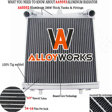 2 Row Left Side Radiator For