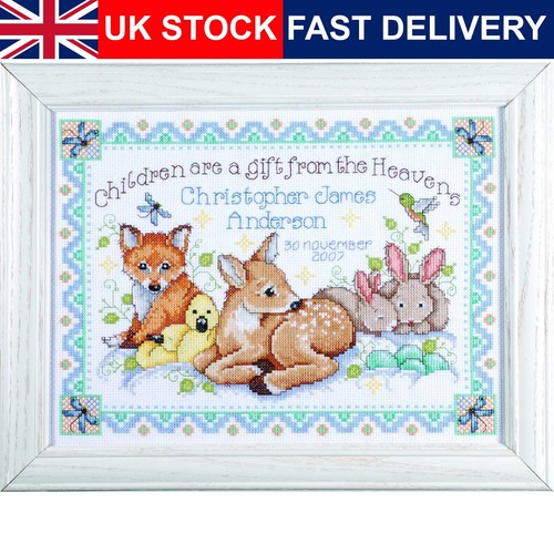 Tobin woodland baby sampler - tobin,