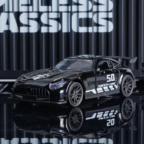 Diecast metal sports car - metal,