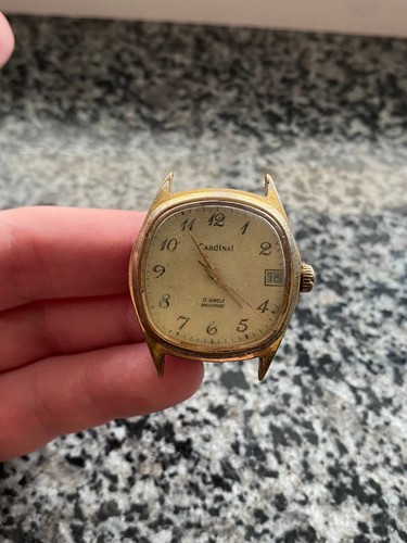 Vintage cardinal watch rare - vintage,