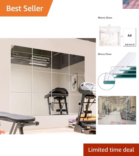 Frameless 12 mirror - 12'', 12''