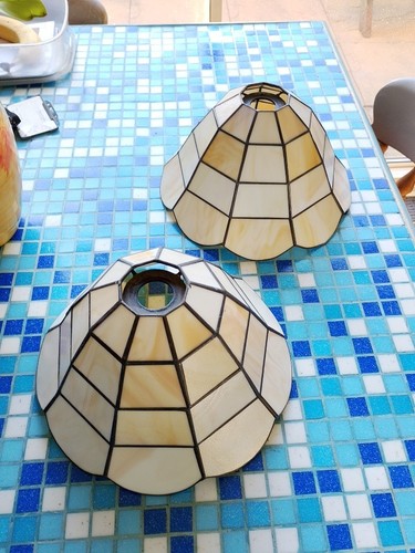 Pair capiz shell - pair, of
