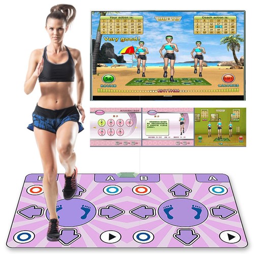 Double electronic dancing mat - double,