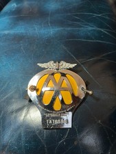 Vintage AA Grill Badge Emblem