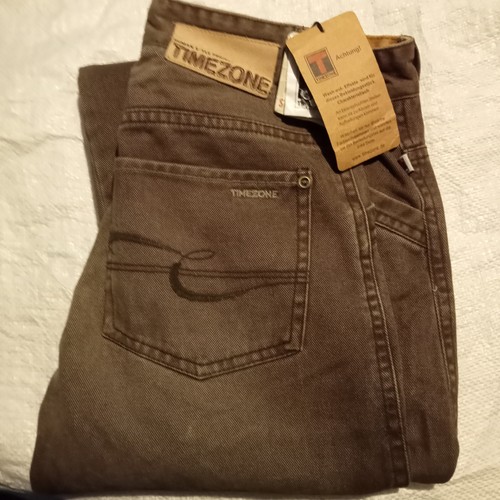 Timezone cesare brown denim - timezone,