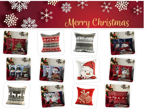Christmas decor chenille - christmas,