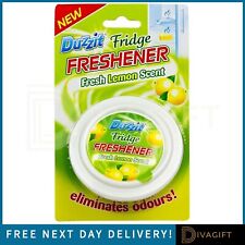 FRIDGE FRESHENER KITCHEN ODOUR ELIMINATOR REMOVES SMELL LEMON FRESH SCENTED NEW