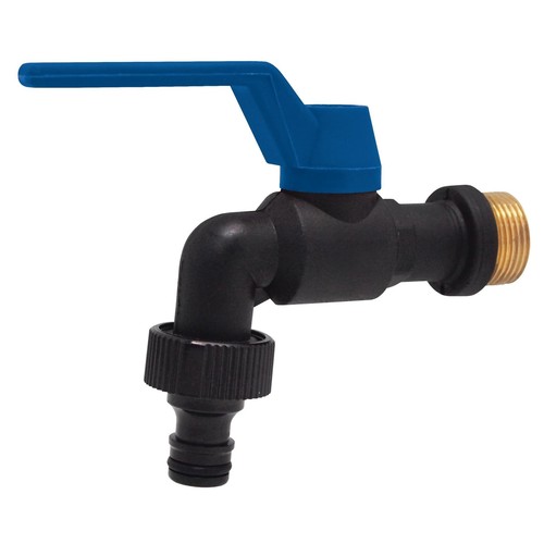 Chrome garden tap - chrome, 3/4in