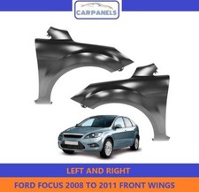 FORD FOCUS 2008 - 2011 FRONT WINGS PAIR LEFT AND RIGHT BOTH SIDE PRIMED OE SPEC