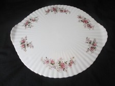 Royal Albert Lavender Rose ,Large Footed  Gataux, handled, Plate ,1961 mark ,vgc