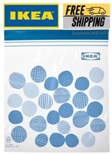 Ikea food bag, a box of 25. Plastic Zip. Reusable/resealable/freezable.