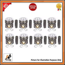 FOR LAND RANGE ROVER SPORT 4.2 SUPERCHARGED ENGINE 428PS PISTON SET X8 STD NEW