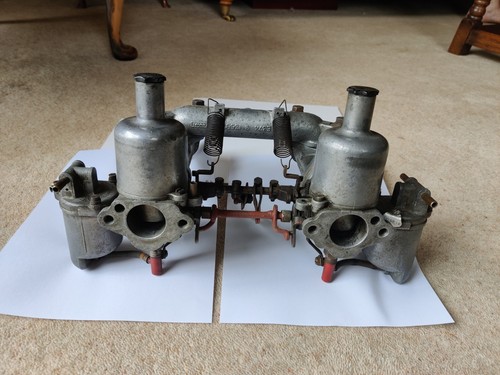 Twin 5inch carburettor - 2.5inch, su