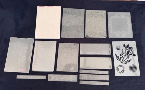 Embossing folders for - embossing,
