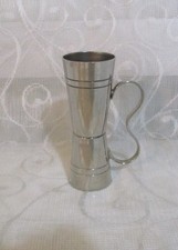White Metal Or Silver Plated Double Ended Jigger Spirit Cocktail Measure