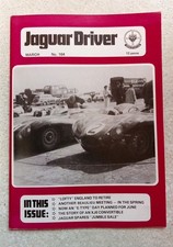 Jaguar Driver Magazine - March ? - No.164. Rare Misprinted Cover No Year!