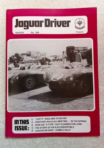 Jaguar driver magazine march - jaguar,