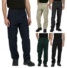 Regatta Mens Water Repellent Action Cargo Elasticated Trousers Walking Workwear