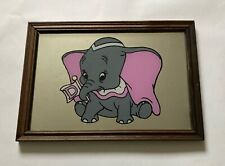 Vintage Disney Dumbo Elephant Mirror (Walt Disney) 33.5cmX 23.5cm Picture Mirror