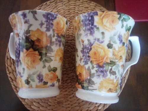 Set floral pattern - set, of