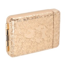 Gold Retro Cigarette Case For