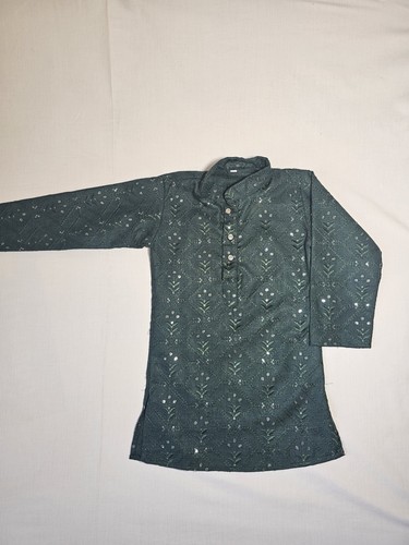 Green kurta sherwani indian - green,