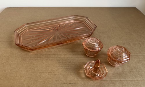 Vintage amber rose pressed - vintage,