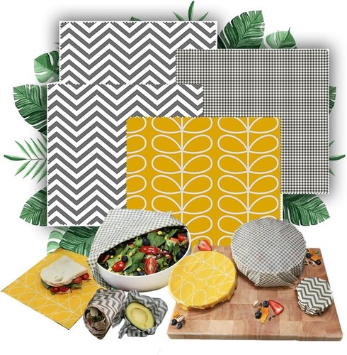 Beeswax reusable food wrap - food,