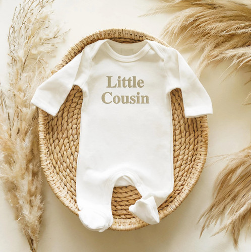 Embroidered little cousin - embroidered,