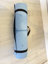 Light Blue Yoga Mat with