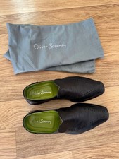 Oliver Sweeney mens slip-on shoes size 8 - black