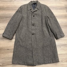 VTG Harris Tweed Overcoat