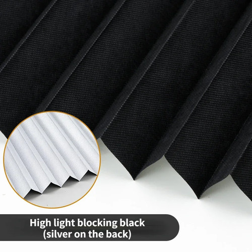 Pleated window blinds - pleated,