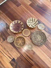 Vintage Woven Wicker Rattan