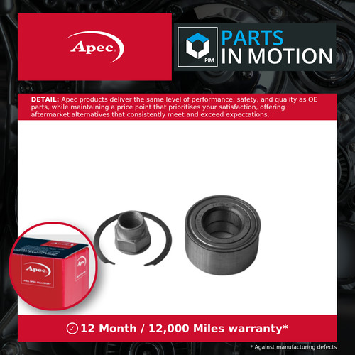 Wheel bearing kit - wheel, front