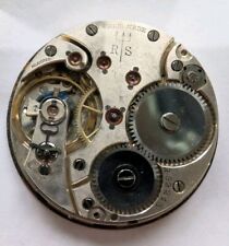 Rotherhams Swiss Pocket Watch Movement Working.