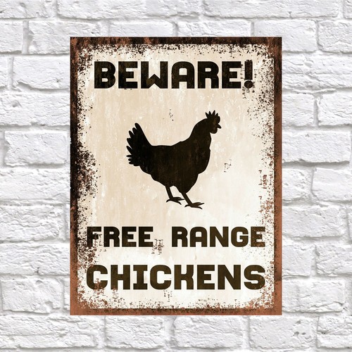 Beware free range - free, chickens