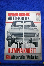 MOT 25/67 Opel Olympia Kadett