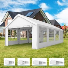 3x4-6x12 m Marquee Party Tent gazebo shelter PE 350 N in white TOOLPORT