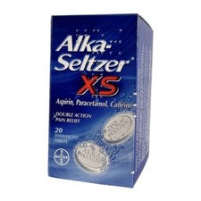 Alka-Seltzer XS - 20 Effervescent Tablets