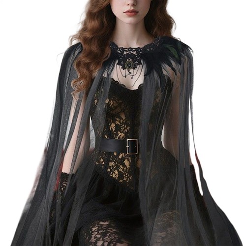 Women black feather - women,