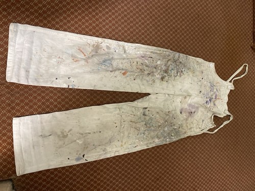 Vintage paint splattered - vintage,