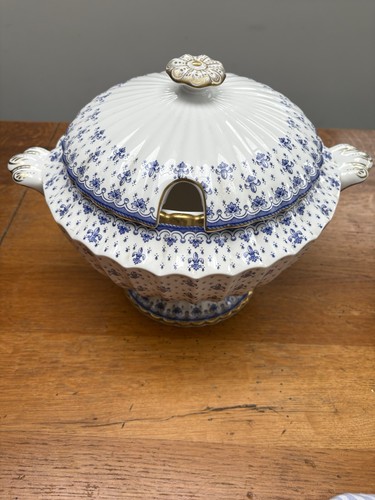 Spode fleur lys - fleur-de-lys, gold