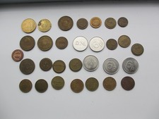 30 x TOKENS FOR FRUIT MACHINES (VARIOUS MAKES)