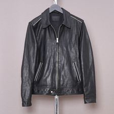 ALLSAINTS Leather Jacket LARGE