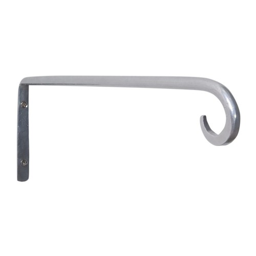 Silver metal hanging hook - silver,