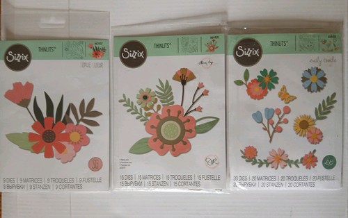 Sizzix floral die sets - sizzix,